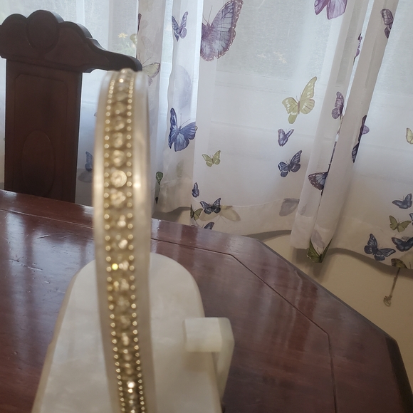 Gilli Original Rhinestone Lucite Purse - Picture 7 of 13